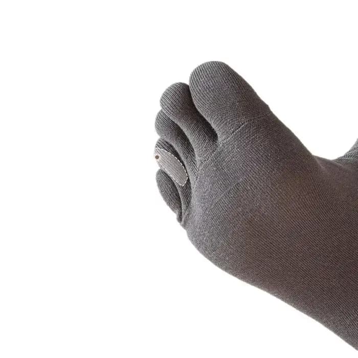 100% pur coton hommes mi-mollet cinq doigts chaussettes respirant absorbant antibactérien Anti-odeur printemps automne