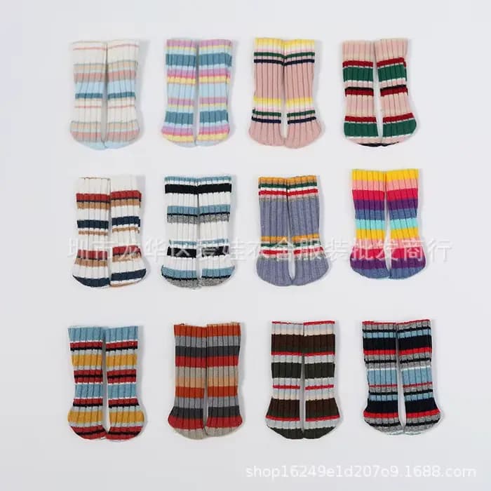 MERCEDES IWA-Chaussettes de salle de bain, accessoires pour poupées Yosd, BJD, 30cm, 1/6 pièces