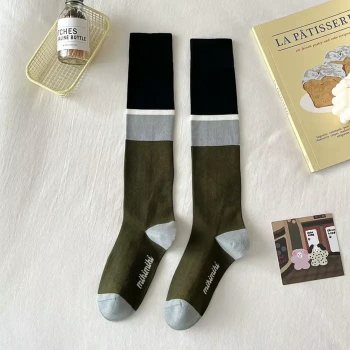 Chaussettes en coton peigné pour femmes