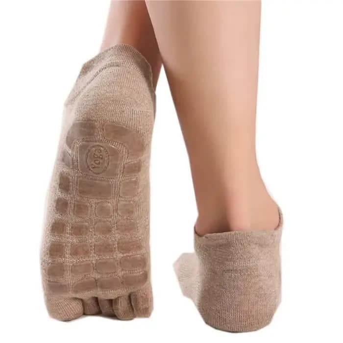 Chaussettes d'hiver épaisses à cinq doigts pour hommes