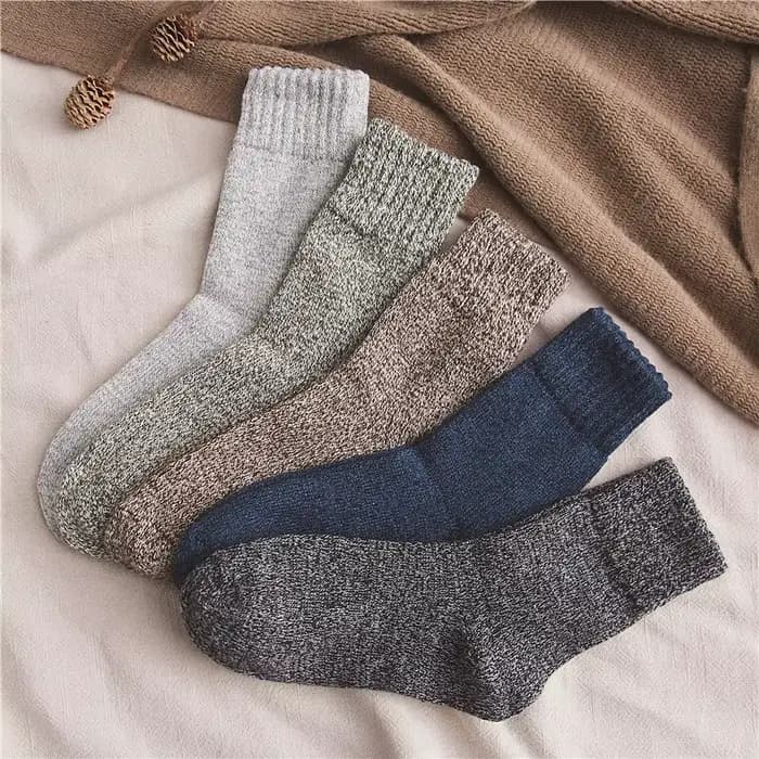 3 paires de chaussettes d'hiver épaisses pour hommes