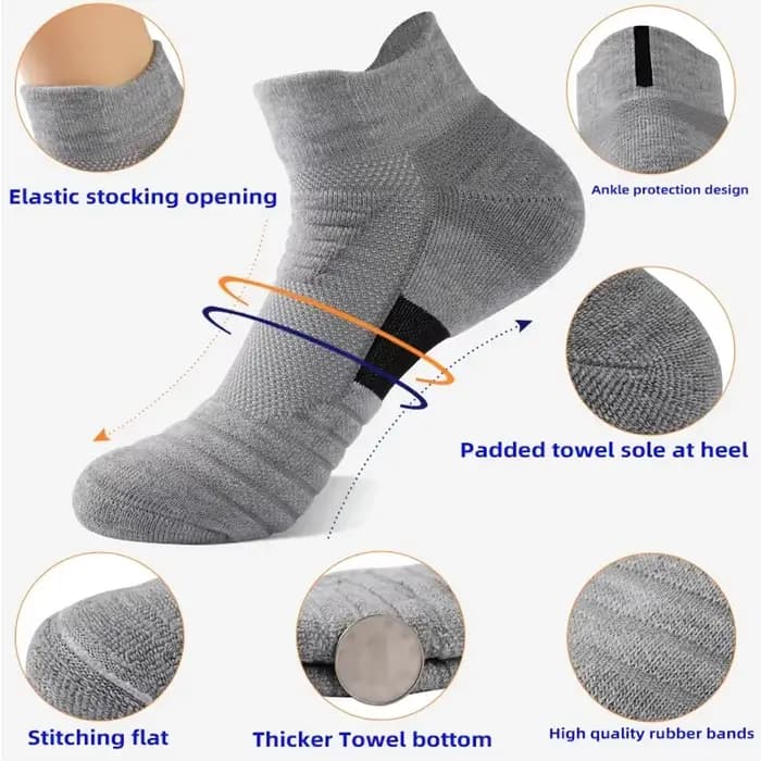 1/3 paires de chaussettes de Football antidérapantes pour hommes