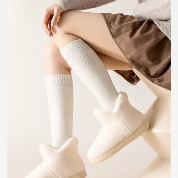 Chaussettes chaudes en laine pour femmes et filles
