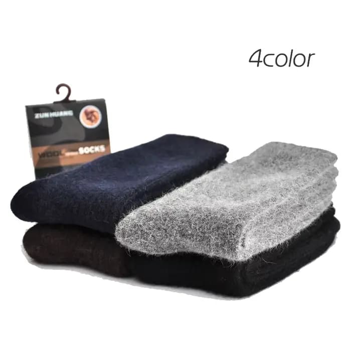 Nouveau Chaussettes en laine mérinos Super épaisses de haute qualité 3 paires/lot