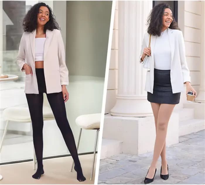 Collants à taille haute 120D Denier
