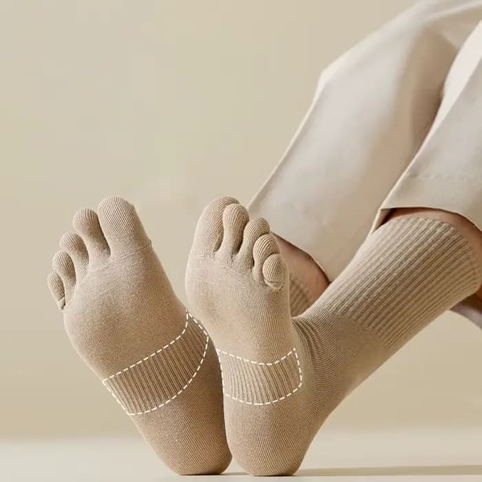 Sokken – chaussettes à orteils en coton pour hommes