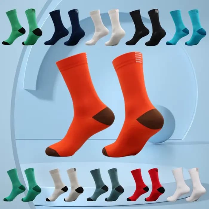 Chaussettes de compétition professionnelle pour hommes et femmes