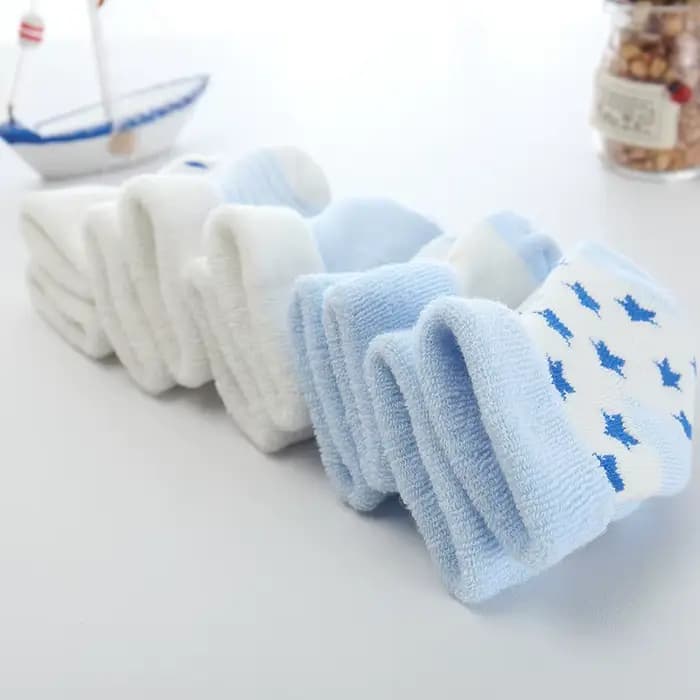 5 paires de chaussettes antidérapantes pour bébés de 0 à 3 ans