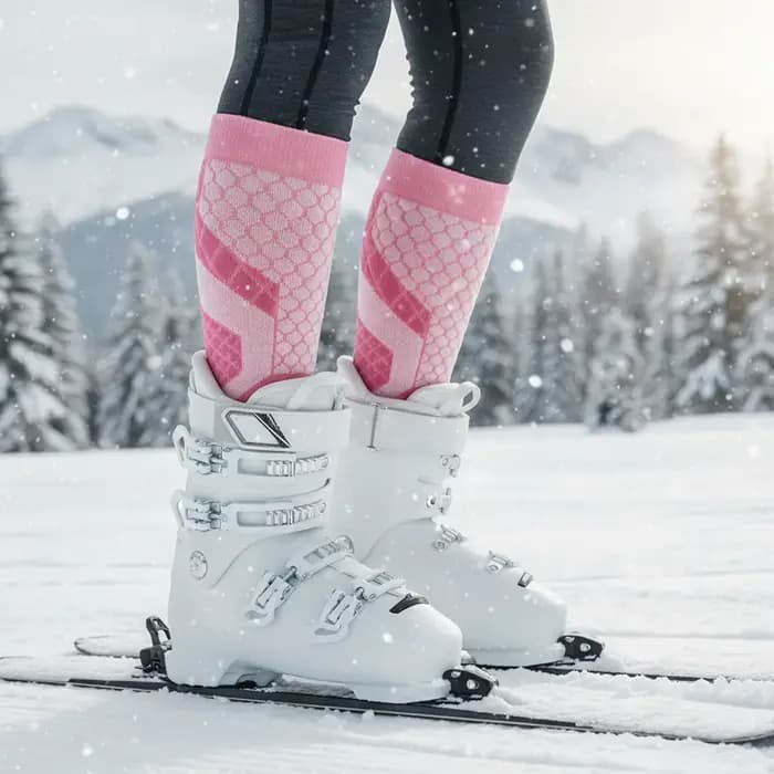 Chaussettes de Ski thermiques d'hiver pour hommes et femmes