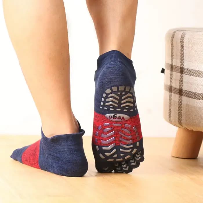 Chaussettes de Yoga à bout complet pour hommes