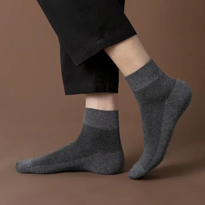 Chaussettes décontractées en coton pour hommes