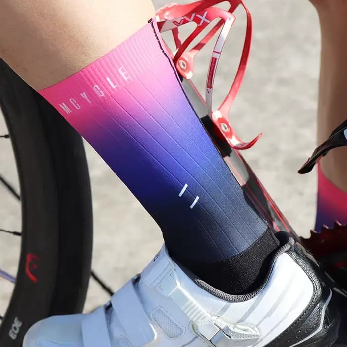 Mcycle-Chaussettes de sport coordonnantes sans couture