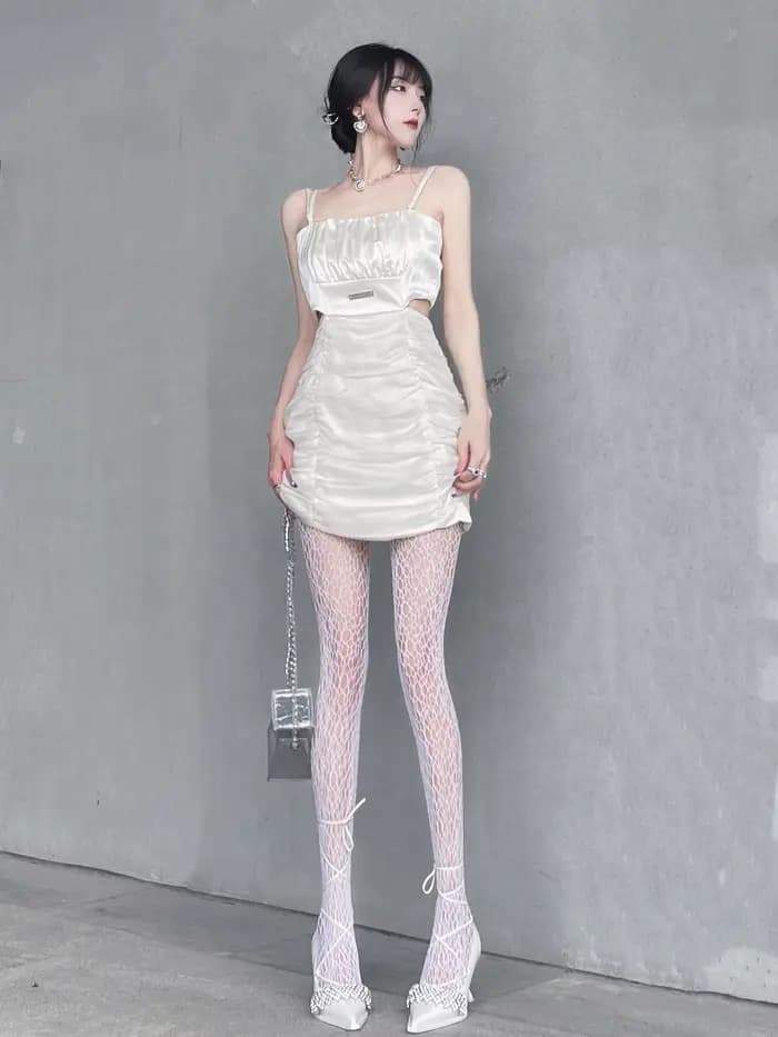 Collants en toile de sirène, collants pour jambes, ajouré, Sexy, noirs, populaires avec la même collection