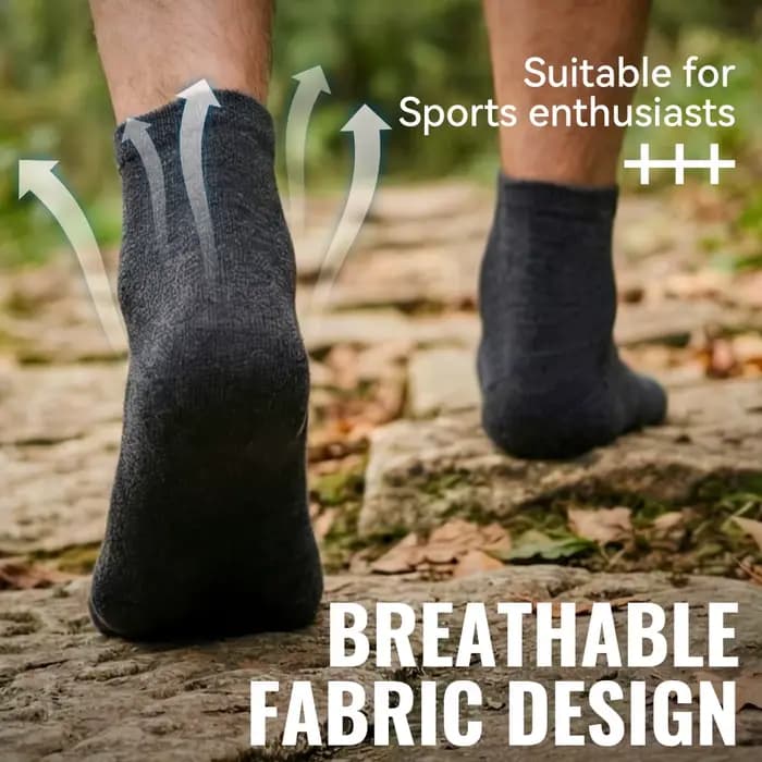 WRELS 1/2/3 paires de chaussettes à cinq doigts en laine mérinos pour hommes et femmes