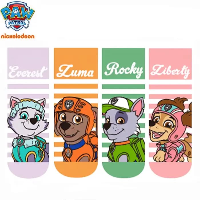 Véritable patte PATROL filles été maille chaussette coton bébé chaussettes courtes 1-2 paires enfant en bas âge garçons