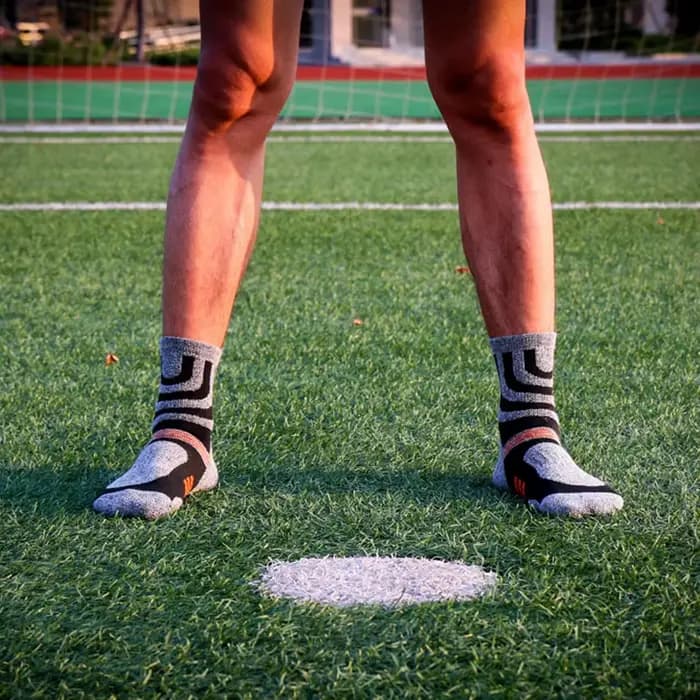 5 paires de chaussettes de sport en tissu éponge Coolmax