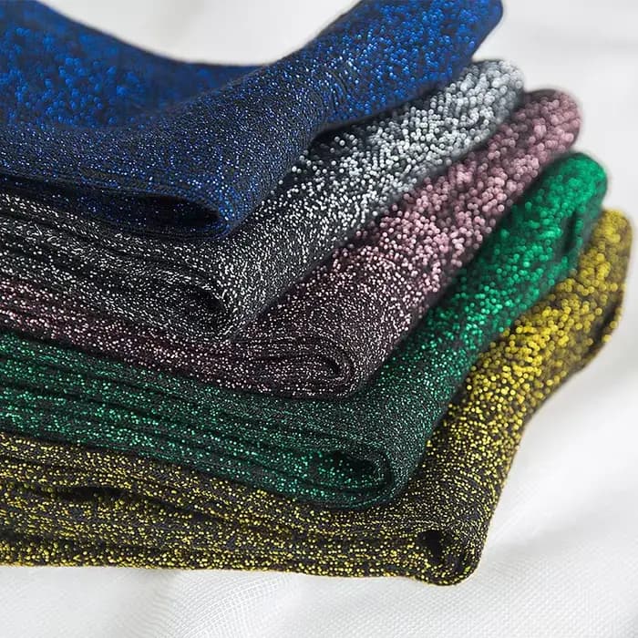 1 3 5 paires de chaussettes rayées en fil métallique pour femmes