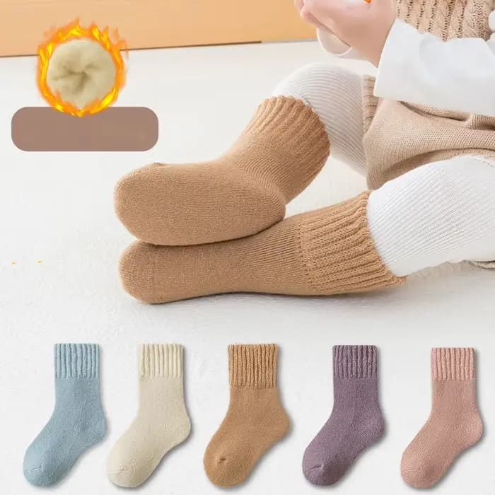 5 paires de chaussettes d'hiver pour bébé