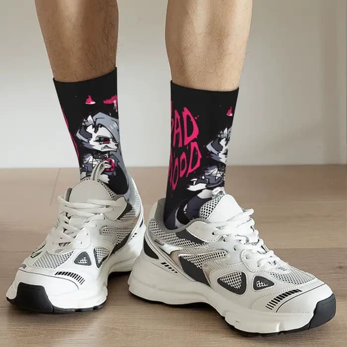 Loona Bad Mood Soccer Chaussettes unisexes