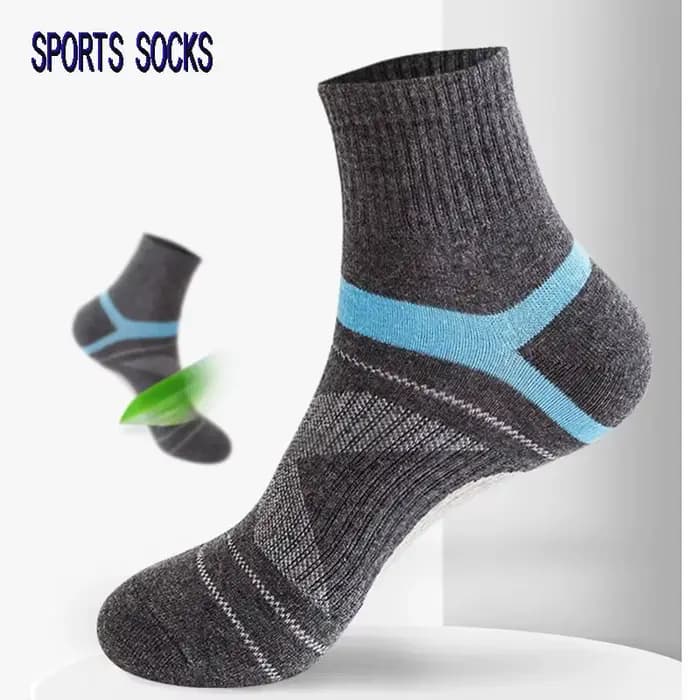 3 paires de chaussettes pour hommes randonnée noir sport basket-ball