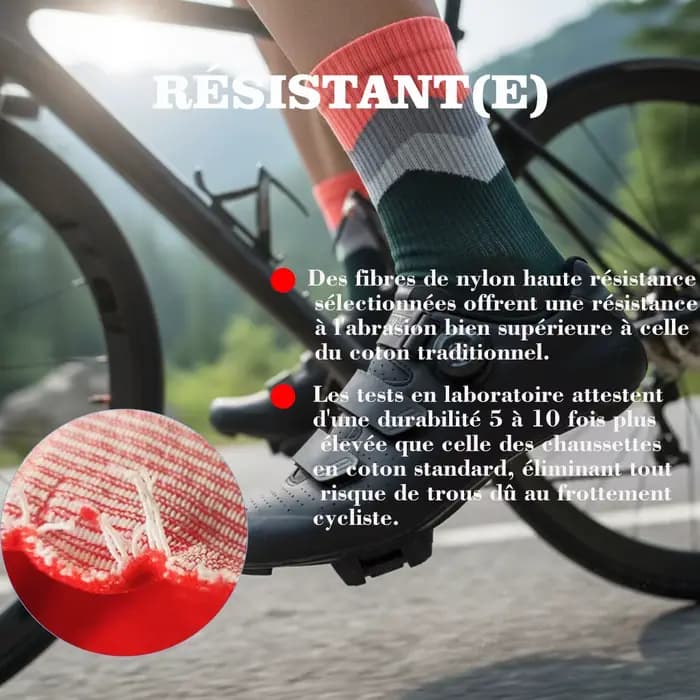 Nouvelles chaussettes de cyclisme chaussettes de compression de haute qualité hommes et femmes chaussettes de football basket-ball course en plein air professionnel
