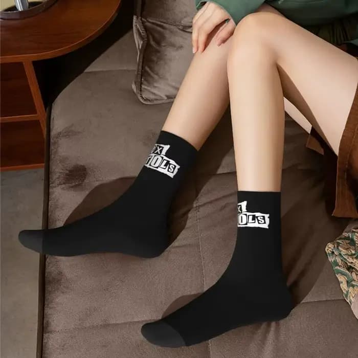 Chaussettes provoqué RapMetal Rock Crew pour hommes et femmes