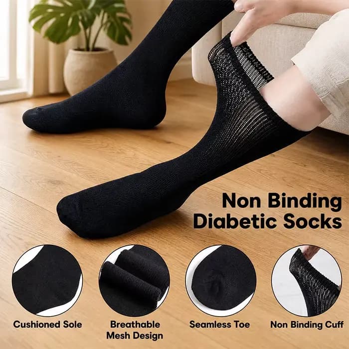 Chaussettes pour diabétiques pour hommes