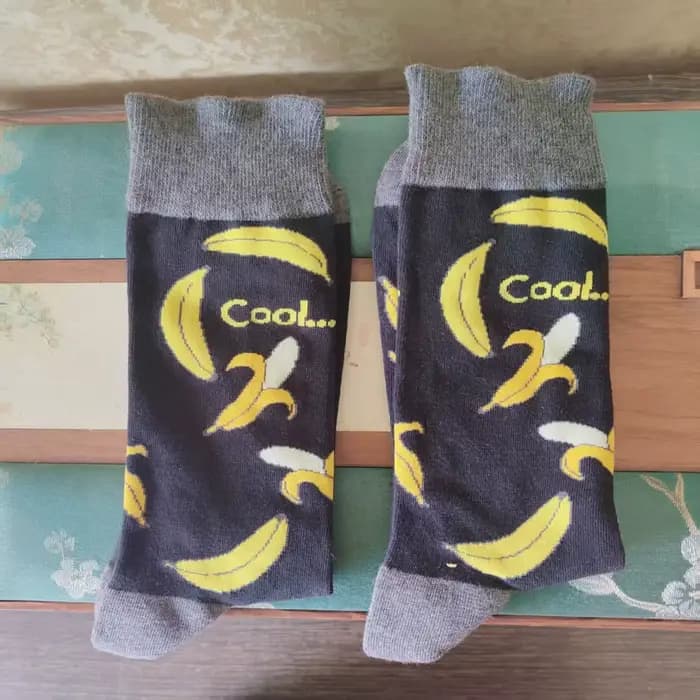 Motif alimentaire drôle coton hommes équipage chaussette crème glacée banane bière tomate cadeau