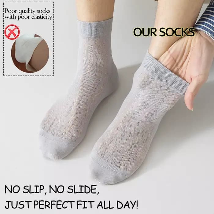 Chaussettes ultra-fines rafraîchissantes pour hommes