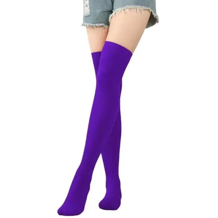 Chaussettes hautes pour femmes et filles