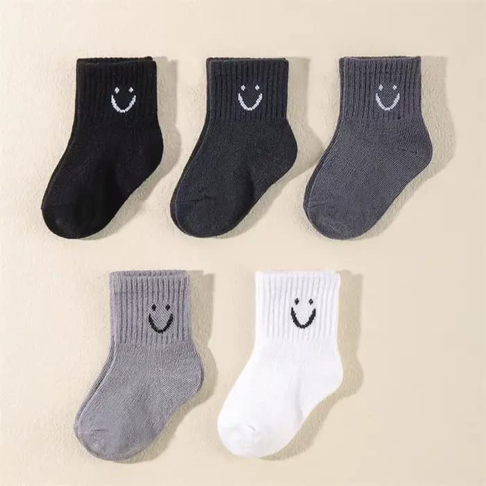 10 paires de chaussettes mi-mollet pour enfants