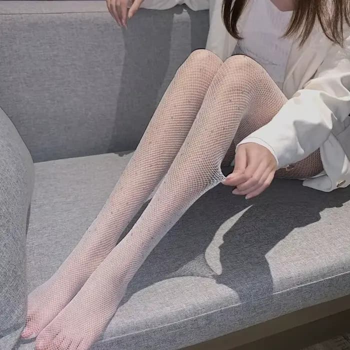 Femmes Sexy diamant collants strass résille Bling maille bonneterie brillant filet de poisson taille haute collants fête Club dame collants noirs