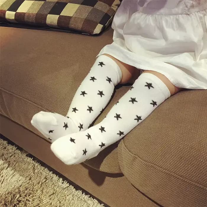 Chaussettes mignonnes en coton pour enfants de 0 à 6 ans