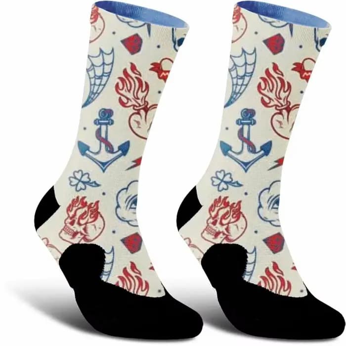 Attrapez rapidement les trésors de chaussettes tendance ! Squelette