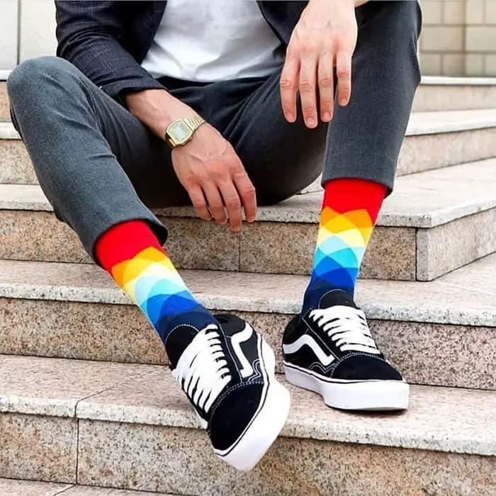 5 paires de chaussettes Tube moyen pour hommes