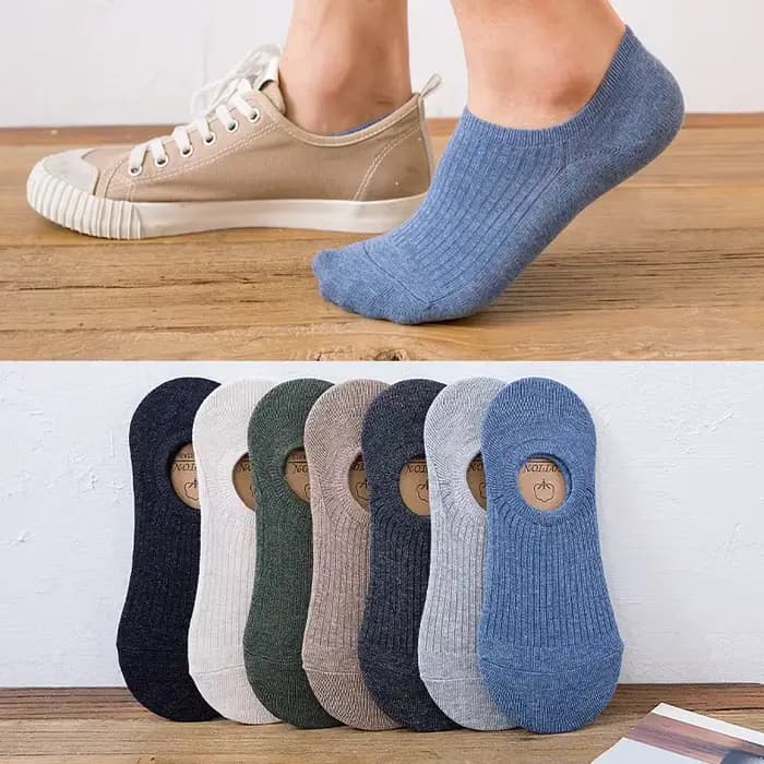1 Paire de Chaussettes Basses Noires