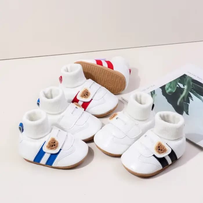 Chaussures chaussette en coton doux pour bébé