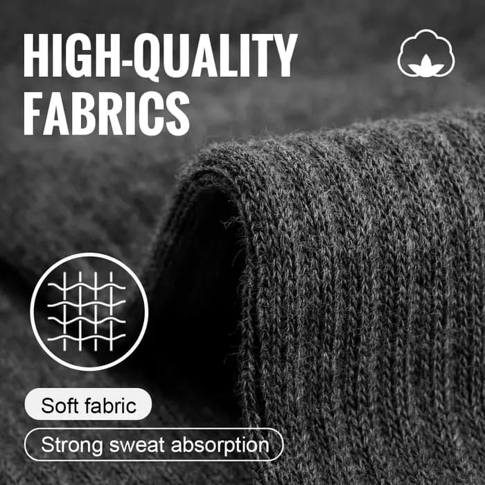 WRELS Chaussettes à orteils en coton pour course à pied, chaussettes à cinq doigts, tube long, chaussettes d'extérieur à cinq orteils, choc pour course sur sentier, étanchéité