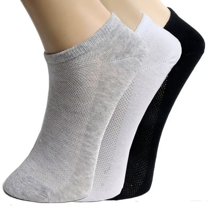 Chaussettes courtes pour hommes, chaussettes de Sport, de cyclisme, d'été, respirantes, coupe basse, en coton, décontractées, bateau, invisibles, 1/5 paires