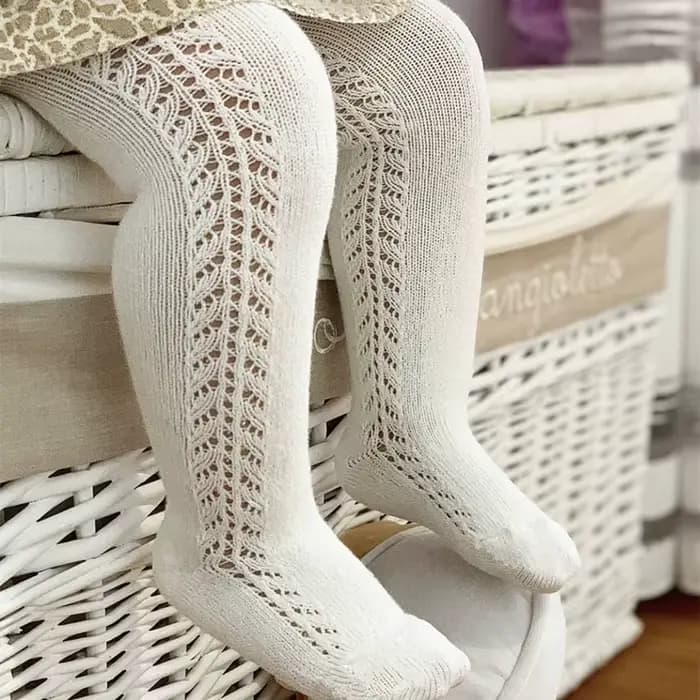 Collants d'été en coton pour petites filles