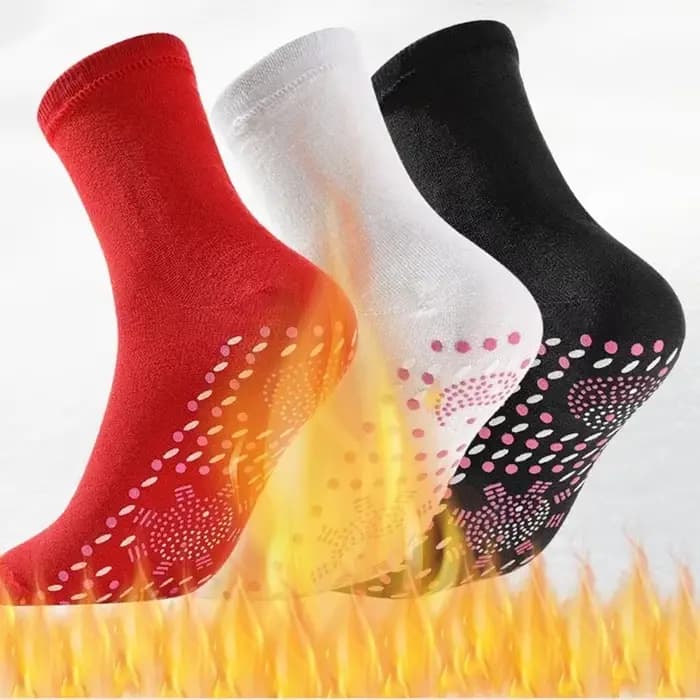 1/5 paires Tourmaline chaussettes chauffantes hiver chaud thermique soins de santé