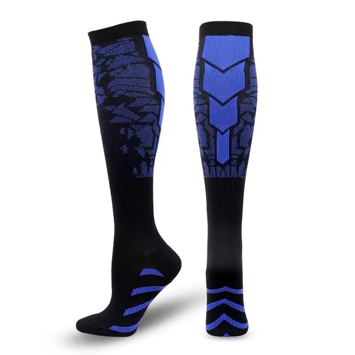 1 paire de chaussettes de compression de sport pour hommes et femmes