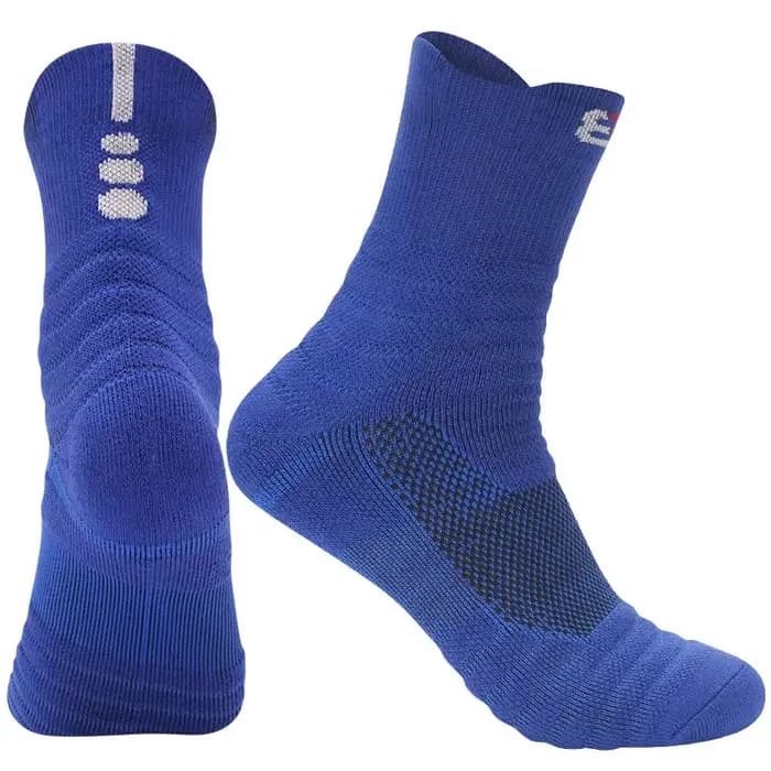 Chaussettes de compression athlétiques pour hommes et garçons, chaussettes de basket-ball en plein air, performance professionnelle, sports d'élite, fitness, course à pied, cyclisme