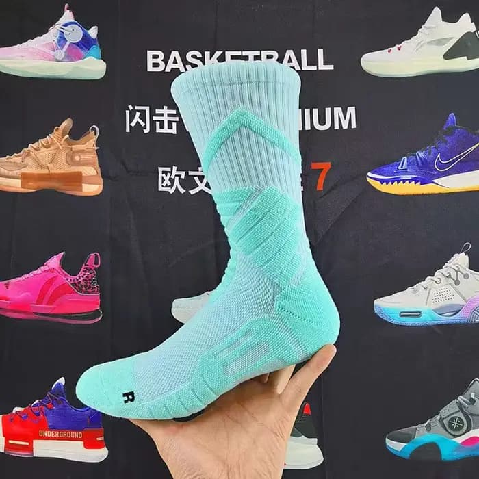 Haute Qualité Basket-Ball Chaussettes Compression Cyclisme Randonnée Tennis Hommes Femmes Équitation Respirant Épaissir