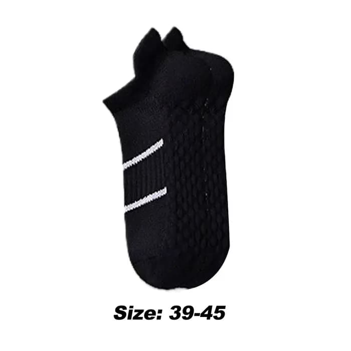 2 paires de chaussettes courtes de course à pied pour femmes et hommes
