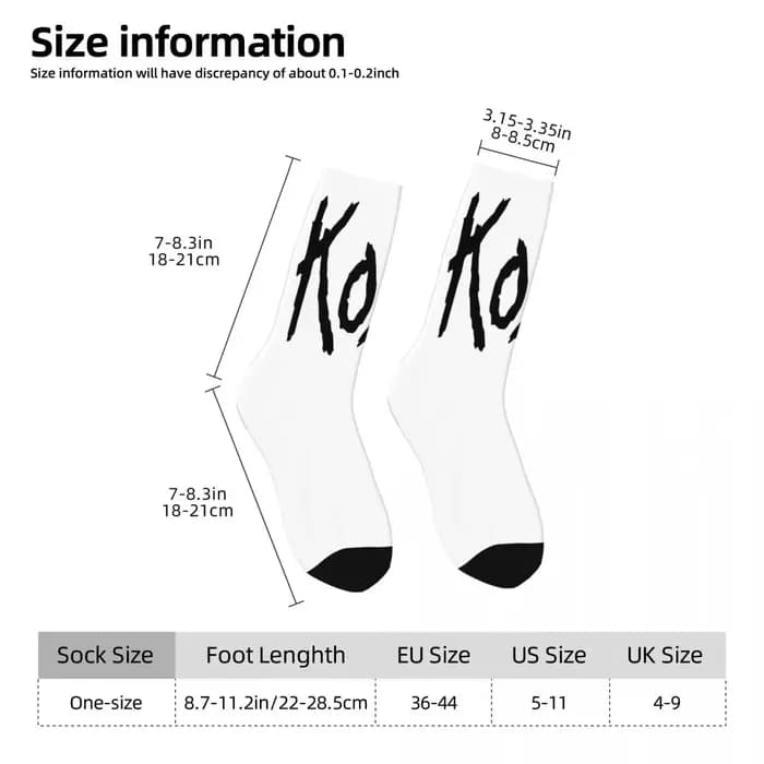 Chaussettes pour hommes Korn Band Harajuku musique Rock bas hiver rétro