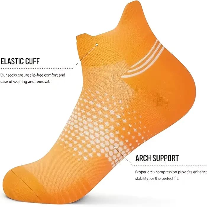 6/12 paires de chaussettes athlétiques à la cheville pour femmes