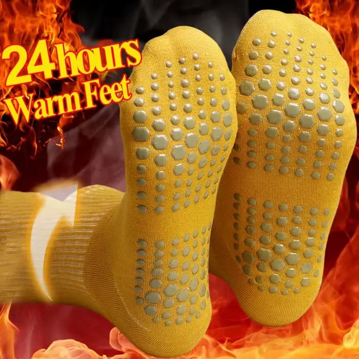 Chaussettes chauffantes auto-chauffantes pour hommes et femmes