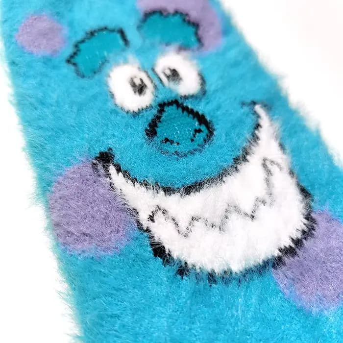 Chaussettes Disney amusantes en velours et fourrure de vison pour femmes