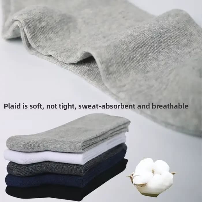 5 paires de chaussettes pour diabète sans liaison pour hommes
